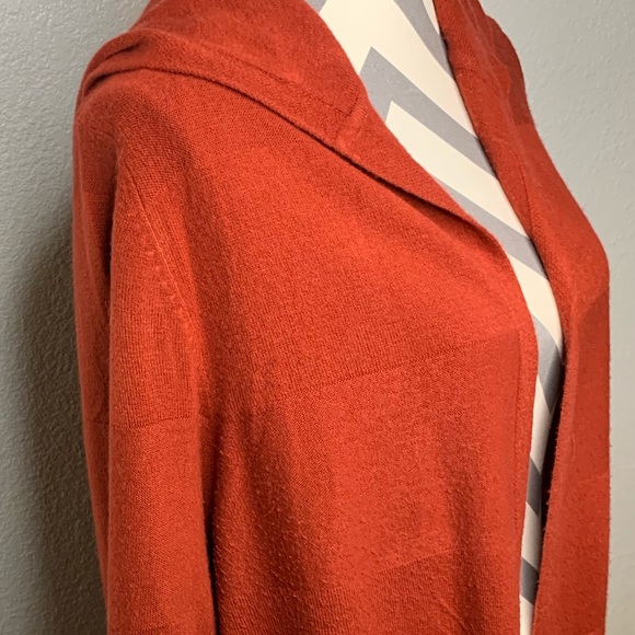 Long sleeve hooded cardigan - Picture 2 of 3